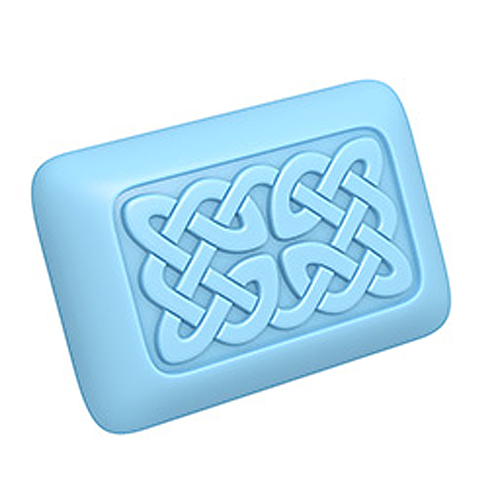 Hd 3d Celtic Rectangle Mold (non-contoured)
