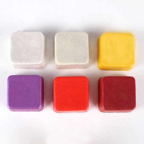 Color Block Sampler- Bright Tones Shimmer