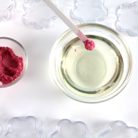 Adding colorant to the Solid Perfume Base