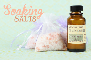 Moonlight Pomegranate Soaking Salts