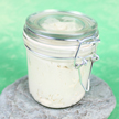 Our Glass Bail Jars are stylish and sturdy for all your bath products