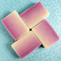 Fading Fuchsia cold process soap
