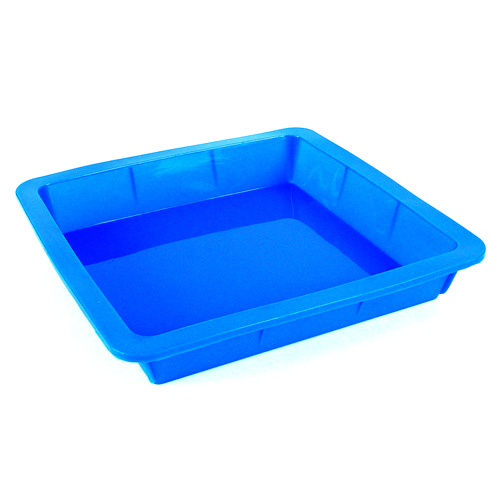 Glossy Silicone Square Tray Mold