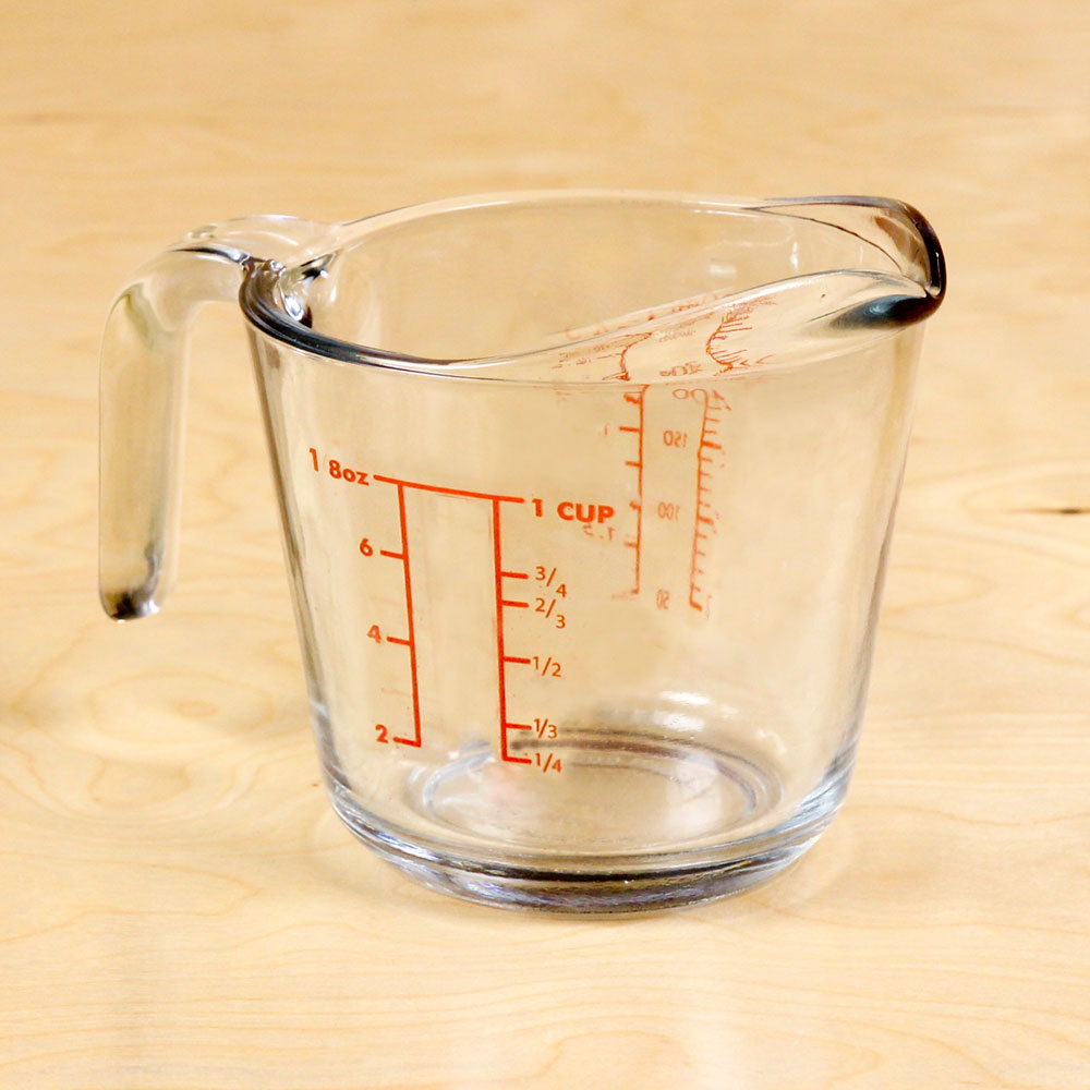  8  oz  Glass Measuring Cup 